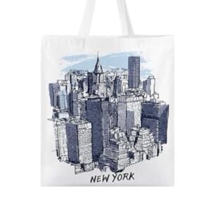 New York Skyline Tote Bag (Filled With Souvenirs & More) New